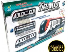 Tren Bala a Pila con Luces y Sonido Auto Run Subway YF-983