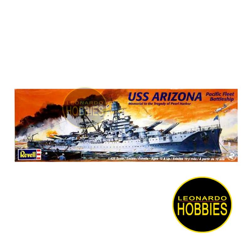 USS Arizona Escala 1/426 Revell Monogram 85-0302