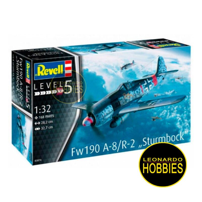 Fw190 A-8/R-2 "Sturmbock" Escala 1/32 Revell 03874