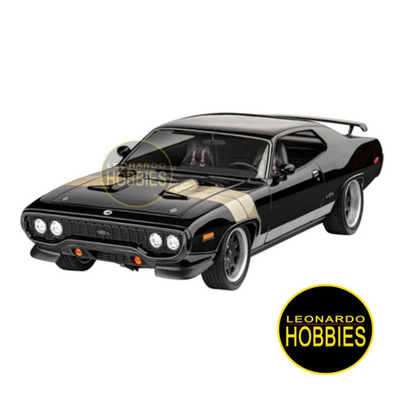 Fast & Furious Dominic's '71 Plymouth GTX Escala 1:24 Revell 7692 - Imagen 2