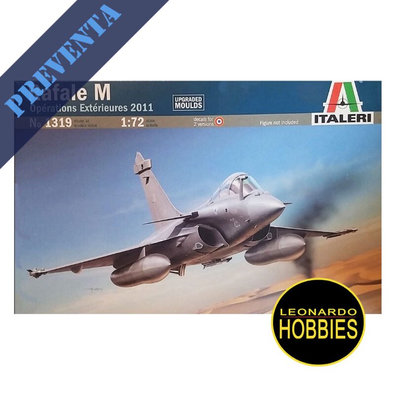 Rafale M Opérations Extérieures 2011 Escala 1/72 Italeri 1319