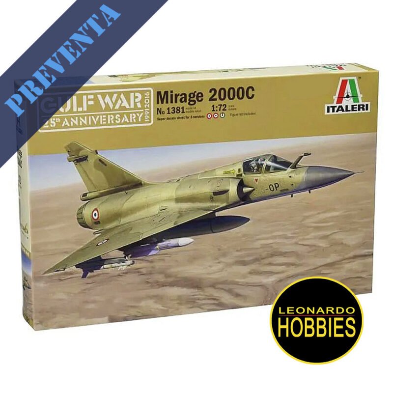 Mirage 2000C Escala 1/72 Italeri 1381