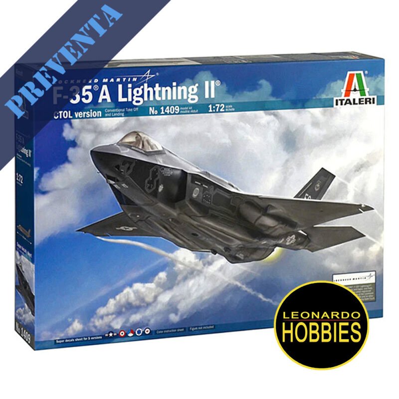 F-35 A Lightnings II Escala 1/72 Italeri 1409
