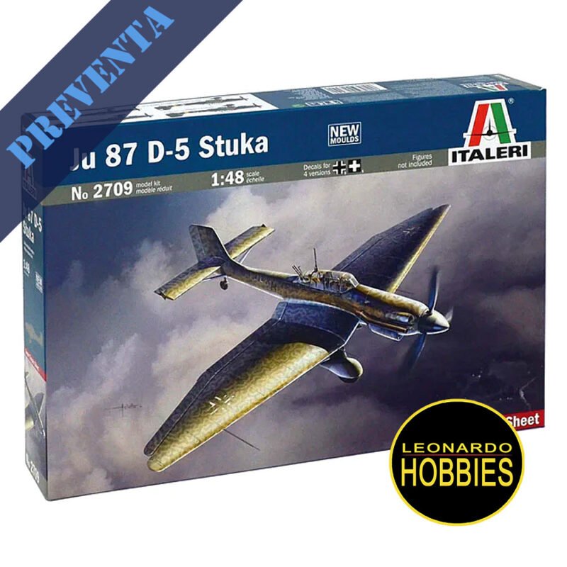Ju87 D-5 Stuka Escala 1/48 Italeri 2709