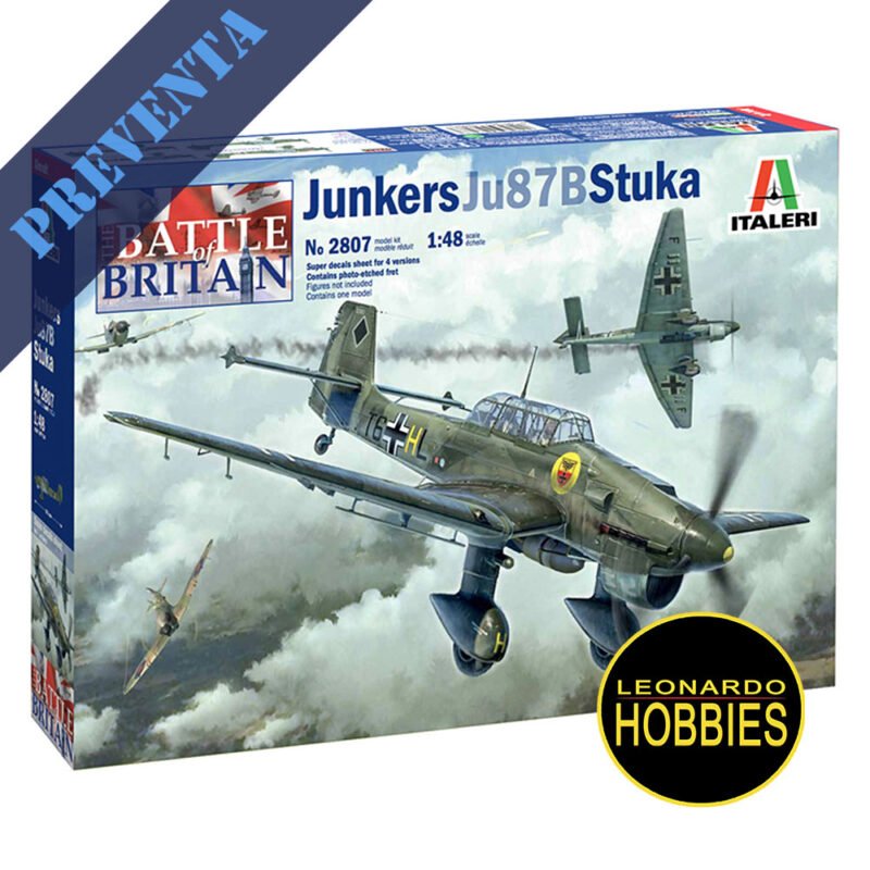 Junkers Ju87B Stuka Escala 1/48 Italeri 2807