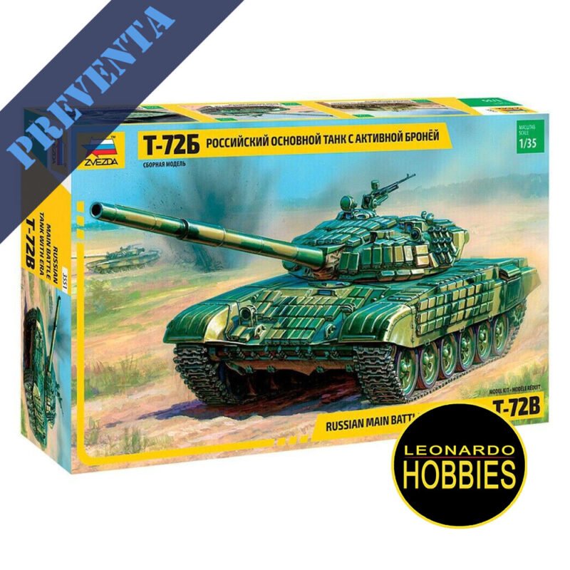 T-72B Escala 1/35 Zvezda 3551