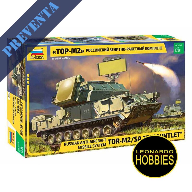 TOR-M2/SA-15 "Gauntlet" Escala 1/35 Zvezda 3633