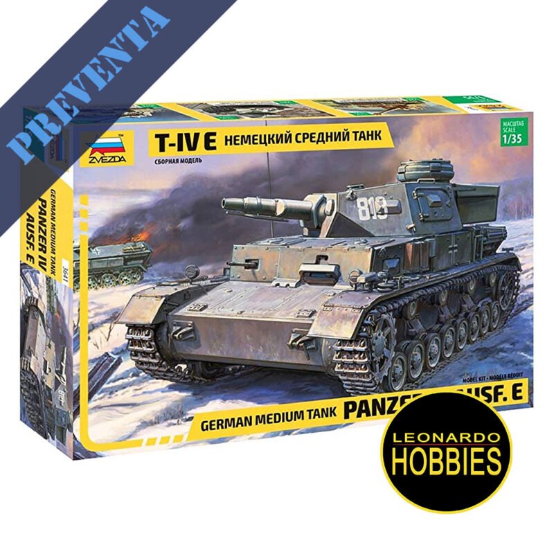 Panzer IV Ausf.E Escala 1/35 Zvezda 3641