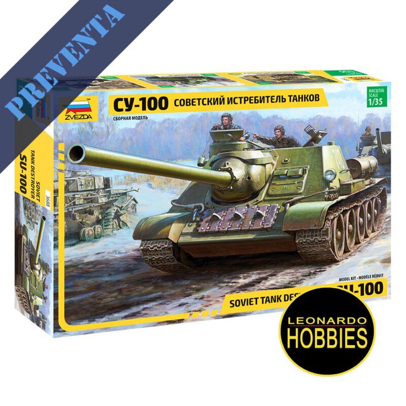 SU-100 Escala 1/35 Zvezda 3688