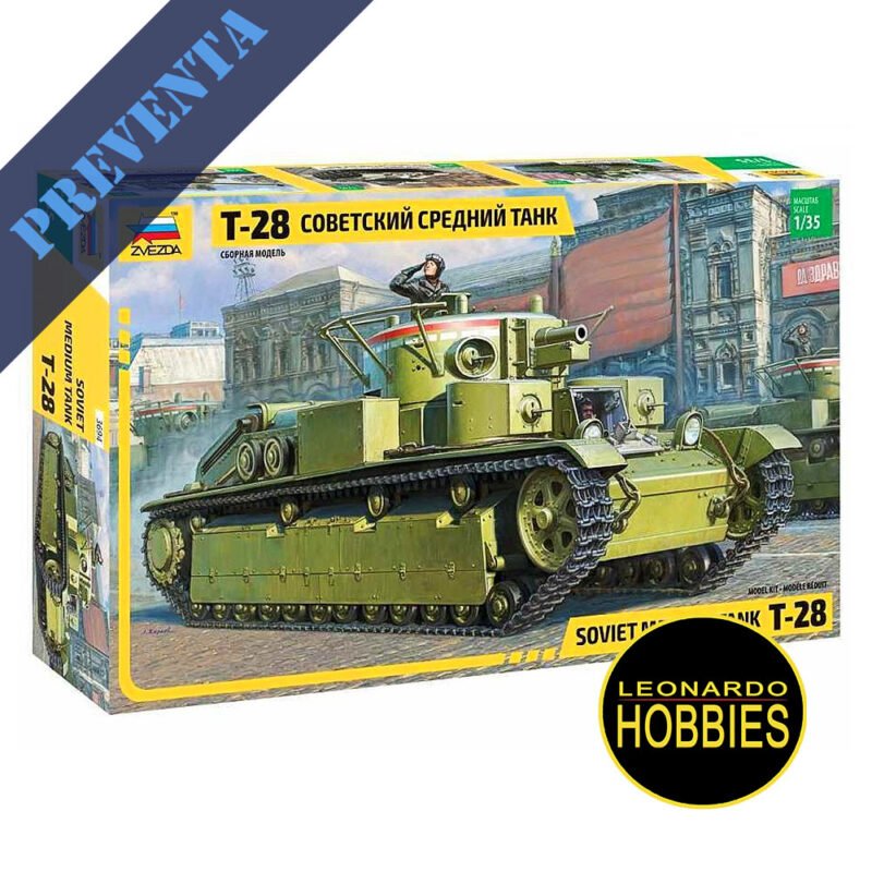 T-28 Escala 1/35 Zvezda 3694