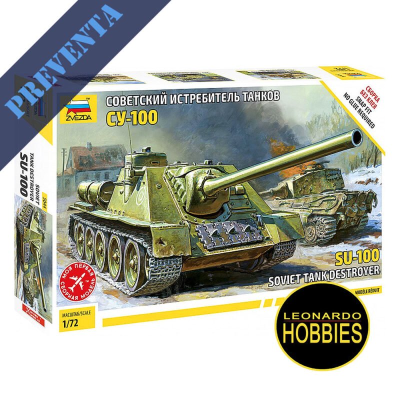SU-100 Escala 1/72 Zvezda 5044