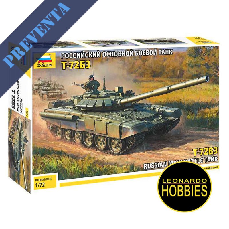 T-72B3 Escala 1/72 Zvezda 5071