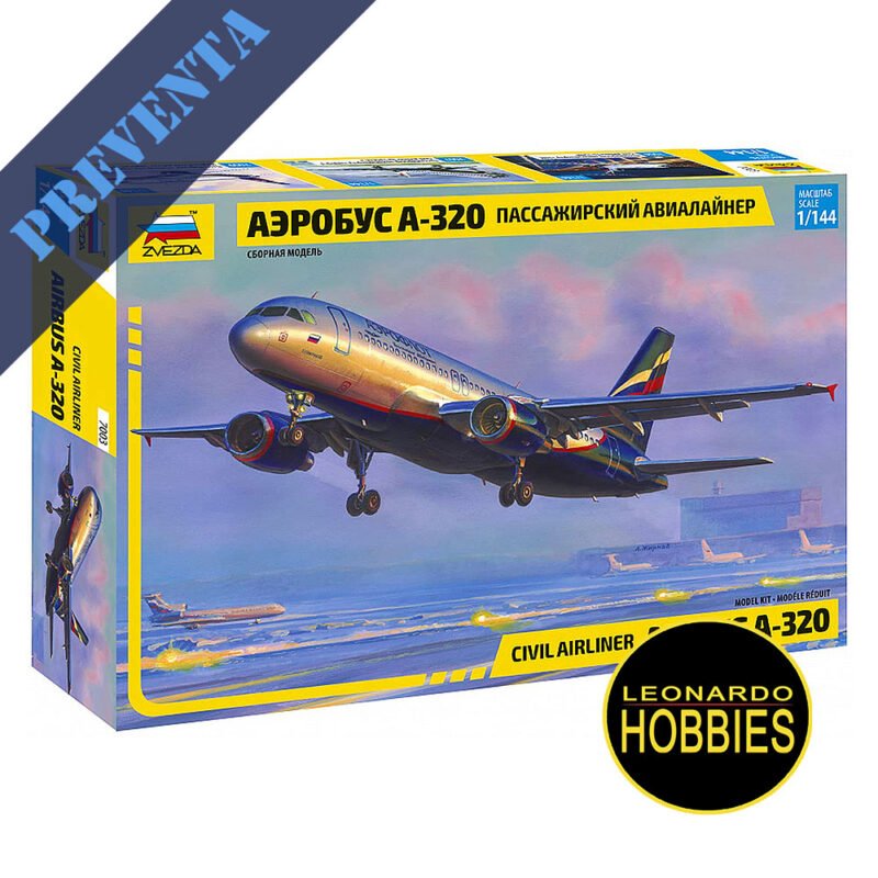 Airbus A-320 Escala 1/144 Zvezda 7003