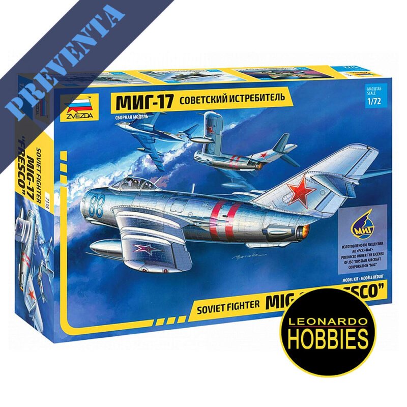 MIG-17 "Fresco" Escala 1/72 Zvezda 7318