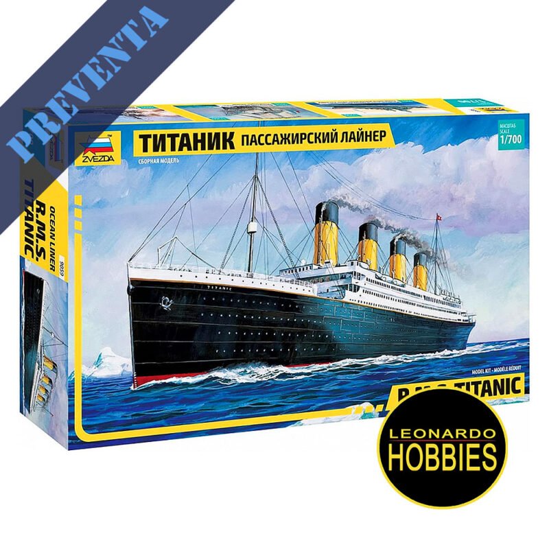 RMS Titanic Escala 1/700 Zvezda 9059