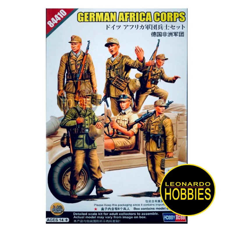German Africa Corps Escala 1/35 Hobby Boss 84410