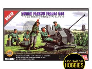 20mm Flak 38 Figure Set Escala 1/35 Hobby Boss 84412