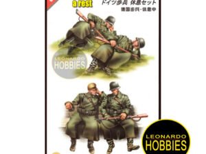 German Infantry Taking a Rest Escala 1/35 Hobby Boss 84420