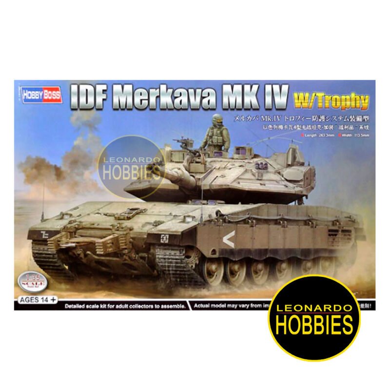 IDF Merkava MkIV w/Trophy Escala 1/35 Hobby Boss 84523