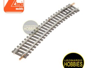 Tramos Vías Semicurvas Escala HO Lima Models 403036