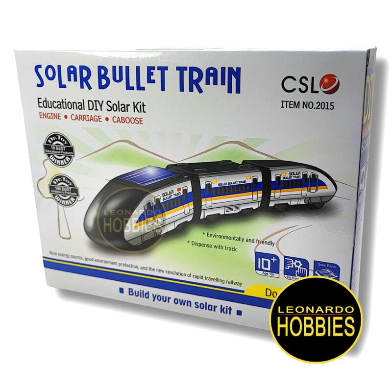 "Solar Bullet Train" - Tren para Armar - Energía Solar HTC02015
