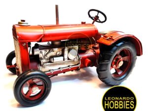 Tractor Agrícola Rojo de Metal VD-005