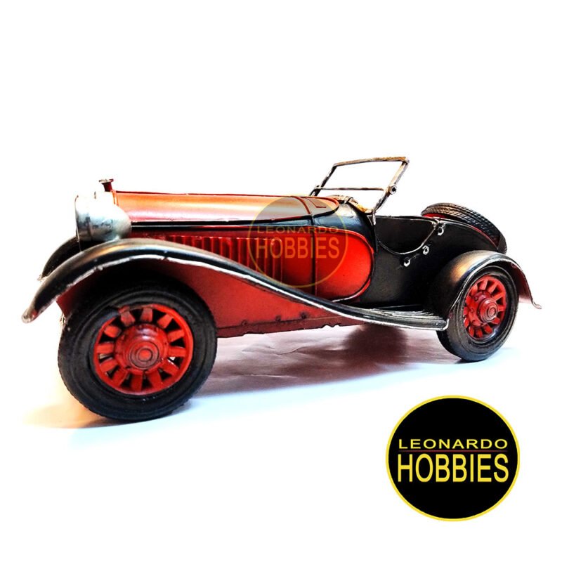 Bugatti "Type 55" Rojo de Metal VD-006 - Imagen 2