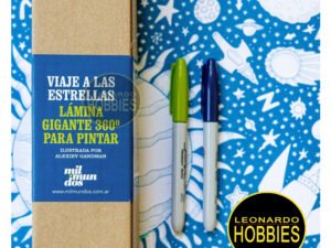 Viaje a las Estrellas - Lámina Gigante 360° para pintar Mil Mundos LG-008