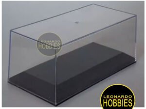 Tapa Acrílica con Base Piramidal Negra 1/43