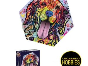 Perro Arcoíris 500 Piezas Circular Funny Land/Hao Xiang FT822