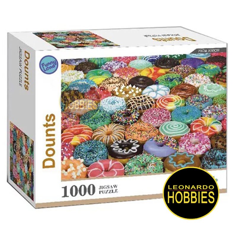 Donas 1000 Piezas Funny Land/Hao Xiang FT833