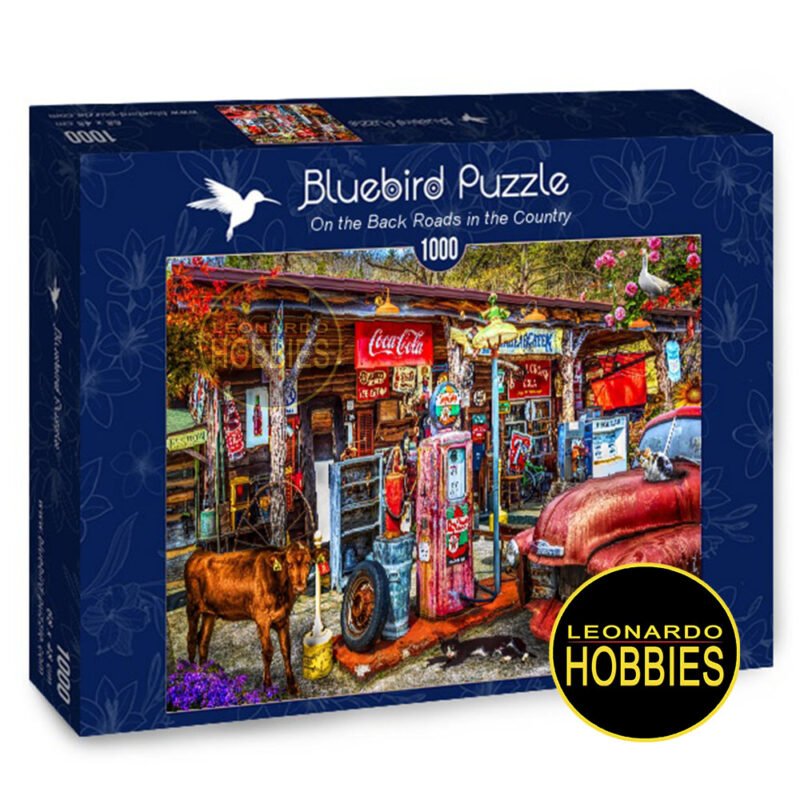 Por las Carreteras Secundarias del Campo 1000 Piezas Bluebird 70510