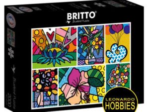 Collage de Flores de Romero Britto 2000 Piezas Bluebird 90023