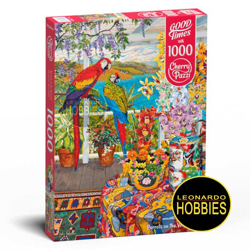 Loros En La Baranda 1000 Piezas Cherry Pazzi 30639