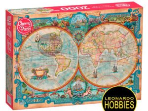Mapa de los Grandes Descubrimientos 2000 Piezas Cherry Pazzi 50125