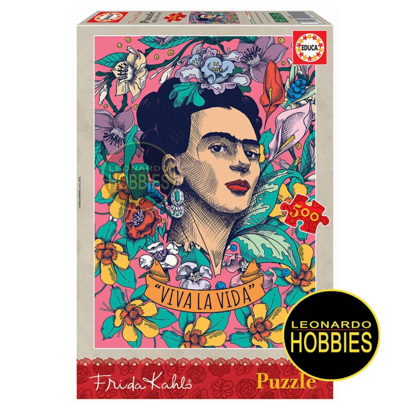 "Viva la Vida" Frida Kahlo 500 Piezas Educa 19251