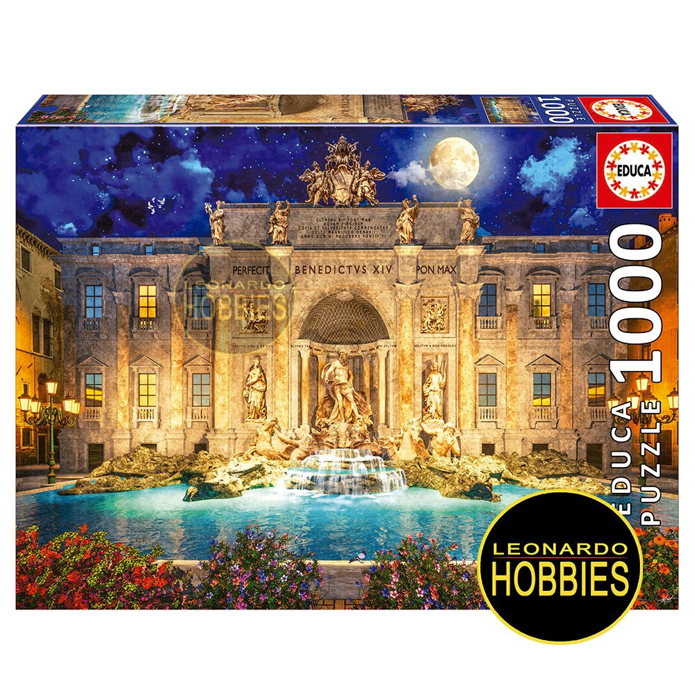 Fontana di Trevi, Roma 1000 Piezas Educa 19923