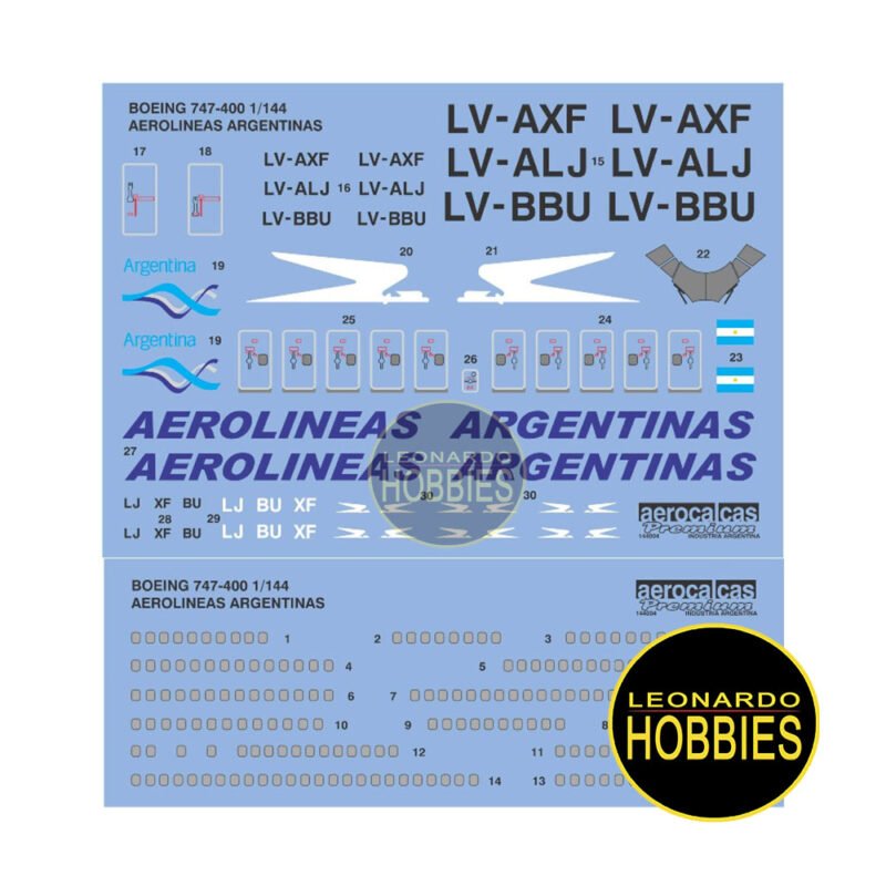 Accesorios, Calcas Argentinas, Calcas para aeromodelos, Calcas para Aviones, Calcas para Barcos, Calcomanías al Agua, Calcomanías Argentinas, Calcos, Calcos para modelismo, Escala 1:100, Escala 1:48, Escala 1:72, Plastimodelismo, Aerocalcas Calcas Leonardo Hobbies
