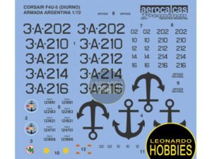 Accesorios, Calcas Argentinas, Calcas para aeromodelos, Calcas para Aviones, Calcas para Barcos, Calcomanías al Agua, Calcomanías Argentinas, Calcos, Calcos para modelismo, Escala 1:100, Escala 1:48, Escala 1:72, Plastimodelismo, Aerocalcas Calcas Leonardo Hobbies