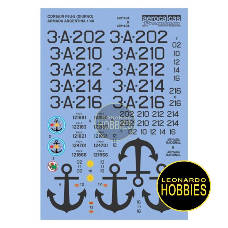 Accesorios, Calcas Argentinas, Calcas para aeromodelos, Calcas para Aviones, Calcas para Barcos, Calcomanías al Agua, Calcomanías Argentinas, Calcos, Calcos para modelismo, Escala 1:100, Escala 1:48, Escala 1:72, Plastimodelismo, Aerocalcas Calcas Leonardo Hobbies