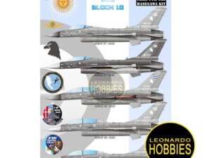 Calcomanías para F-16A/B MLU BLOCK 10/15 Argentino Escala 1/32 Far South Models 32-985-8A
