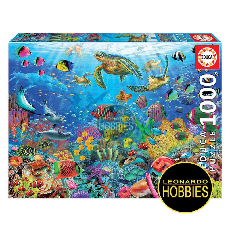 Tortugas en el Paraíso 1000 Piezas Educa 19266