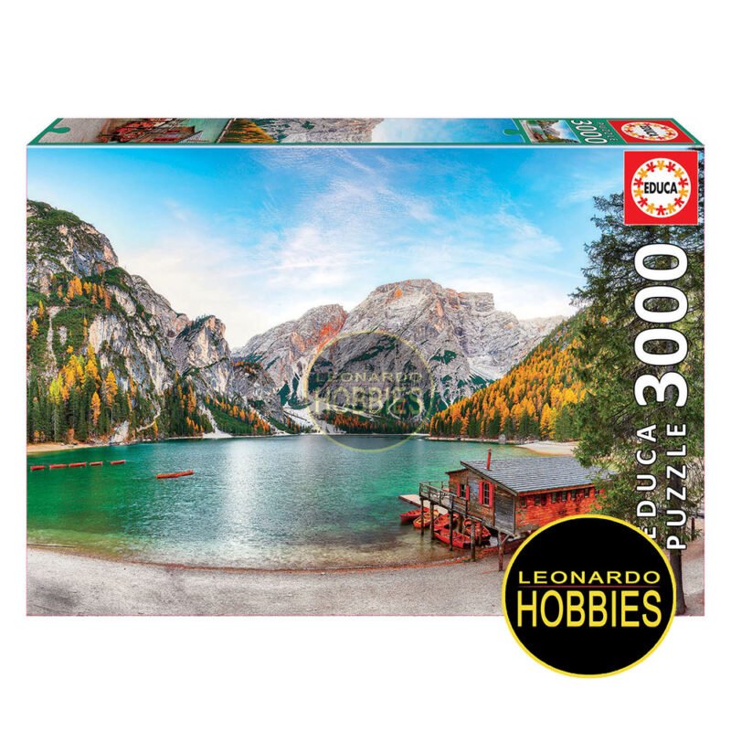 Lago Braies en Otoño 3000 Piezas Educa 19281
