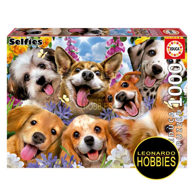 Selfie de Perritos 1000 Piezas Educa 19931