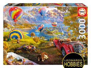 El Valle de los Globos Aerostáticos 3000 Piezas Educa 19947
