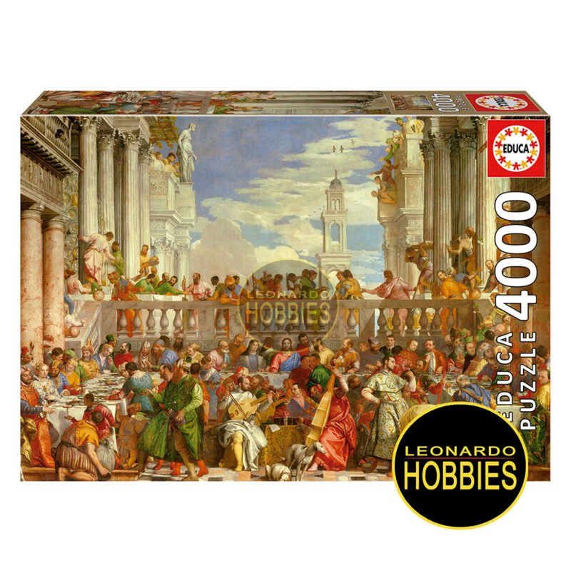 Las Bodas de Caná por Paolo Veronese 4000 Piezas Educa 19949