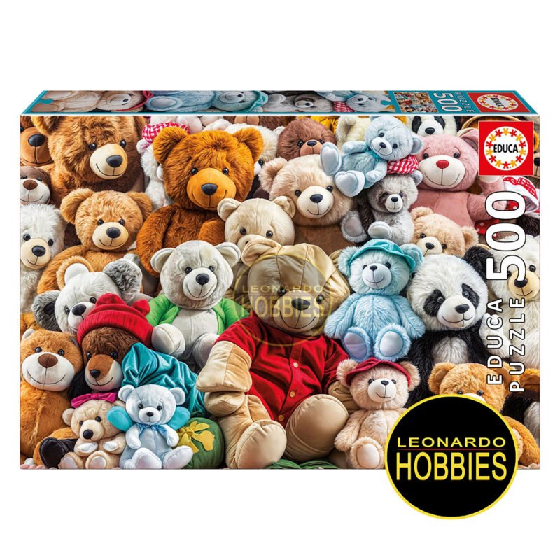 Ositos de Peluche 500 Piezas Educa 20242