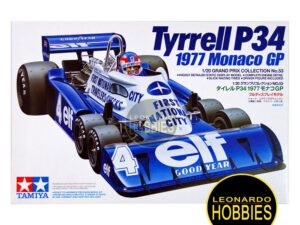 Tyrrell P34 1977 Monaco GP Escala 1/20 Tamiya 20053