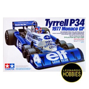 Tyrrell P34 1977 Monaco GP Escala 1/20 Tamiya 20053