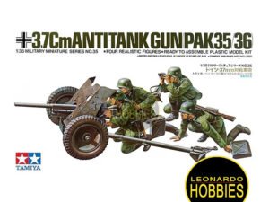 Ger. 37mm Anti-tank Escala 1/35 Tamiya 35035